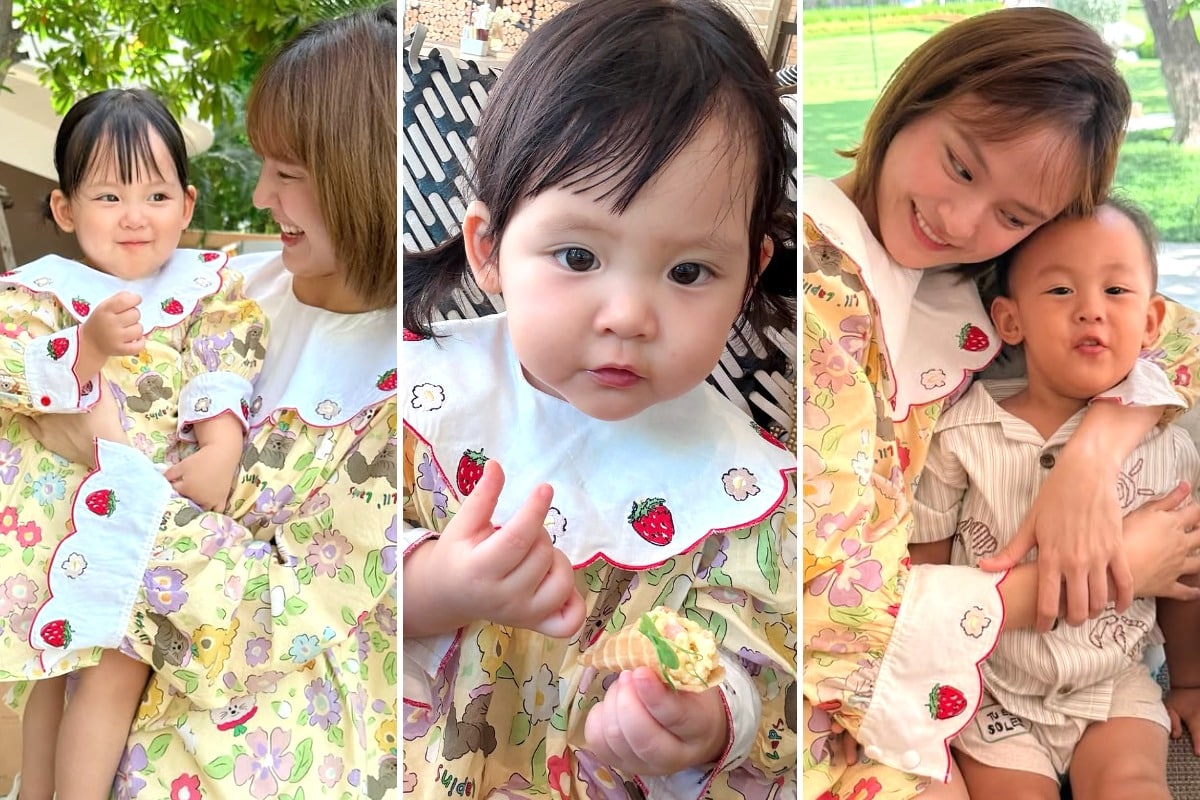"แพทตี้" เปิดภาพลูกๆ "น้องโรล่า-น้องลิกก้า" ความน่ารักล้นเฟรม แฟนๆแห่ชมทั้งไอจี